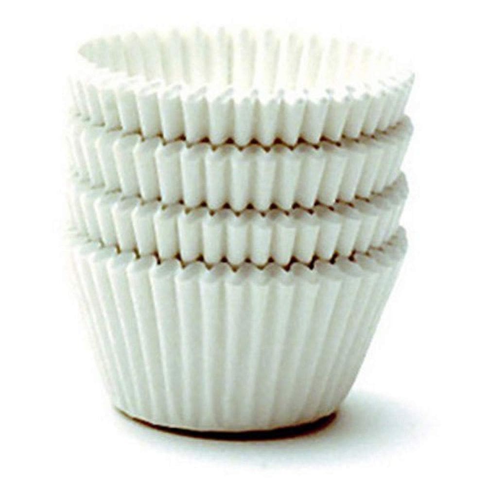 Copos de muffin Norpro Giant White, pacote com 48