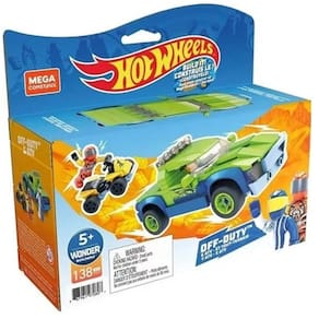 Mega Construx Carrinho HOT Wheels Montagem OFF-DUTY Mattel GYG19