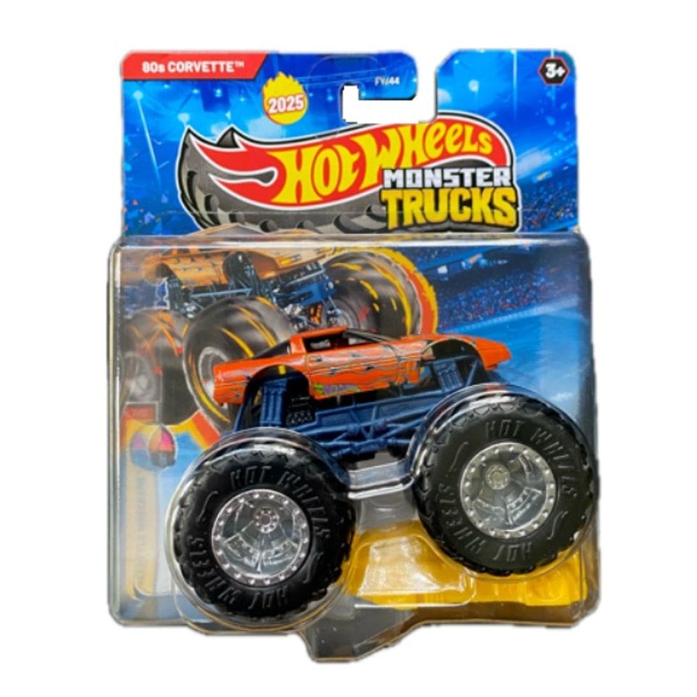 Hot Wheels Monster TRUCKS 80S Corvette Mattel FYJ44