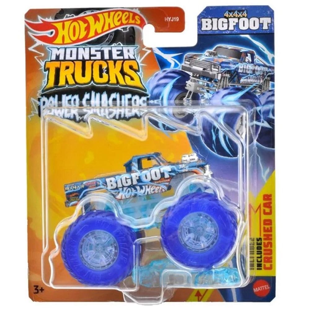 Hot Wheels Monster TRUCKS Power Smashers Bigfoot Mattel HYJ19
