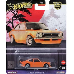 Hot Wheels Japan Historics Toyota Corolla Laranja Mattel HRV69