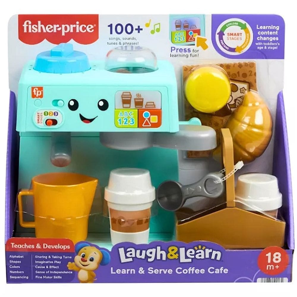 FISHER-PRICE Aprender Brincar Minha Primeira Maquina de Cafe Mattel