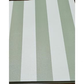 Papel De Parede Infantil Vinílico- Listrado Vichi Verde Oliva Revoada 4401 Bobinex.