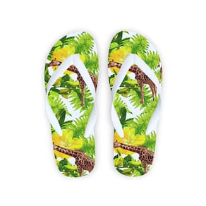 Chinelo Personalizado com Estampa de Animais – Unissex Adulto