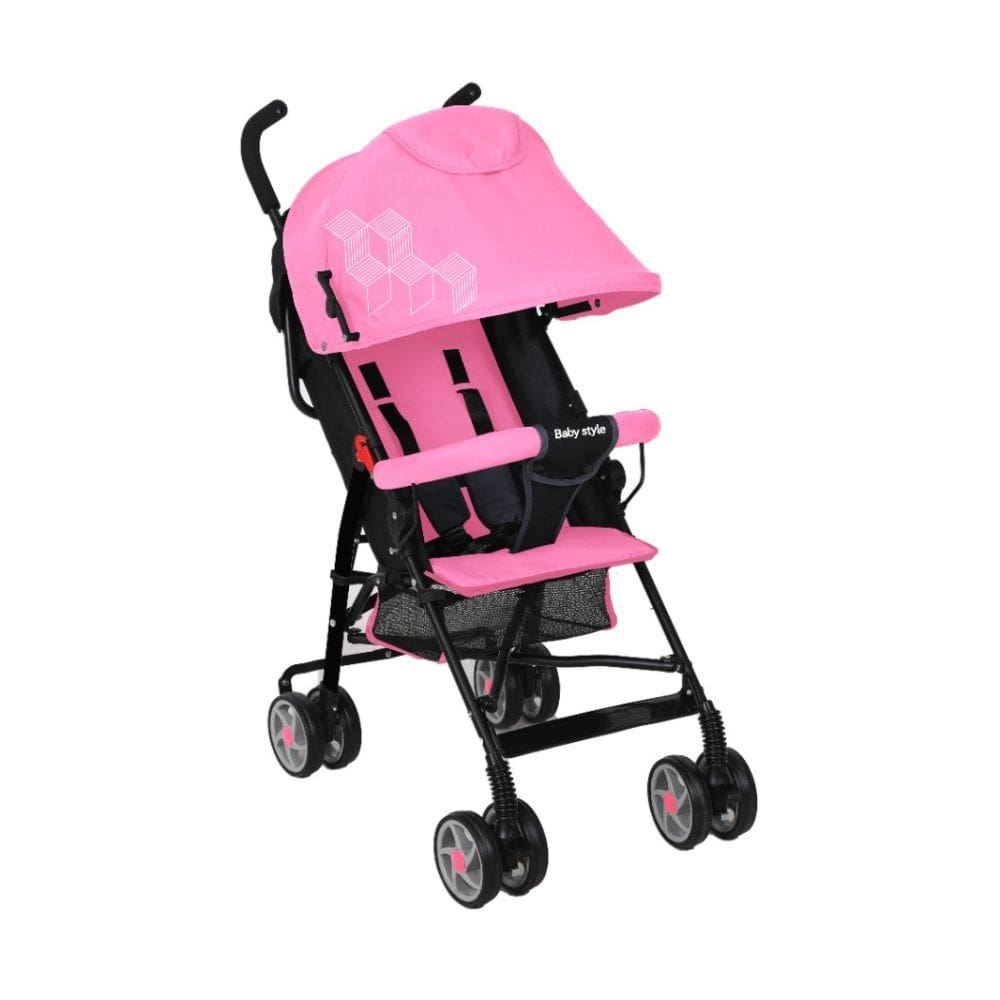 Carrinho Bebê Guarda Chuva 6-36 Mês 15Kg Umbrella Baby Style Rosa