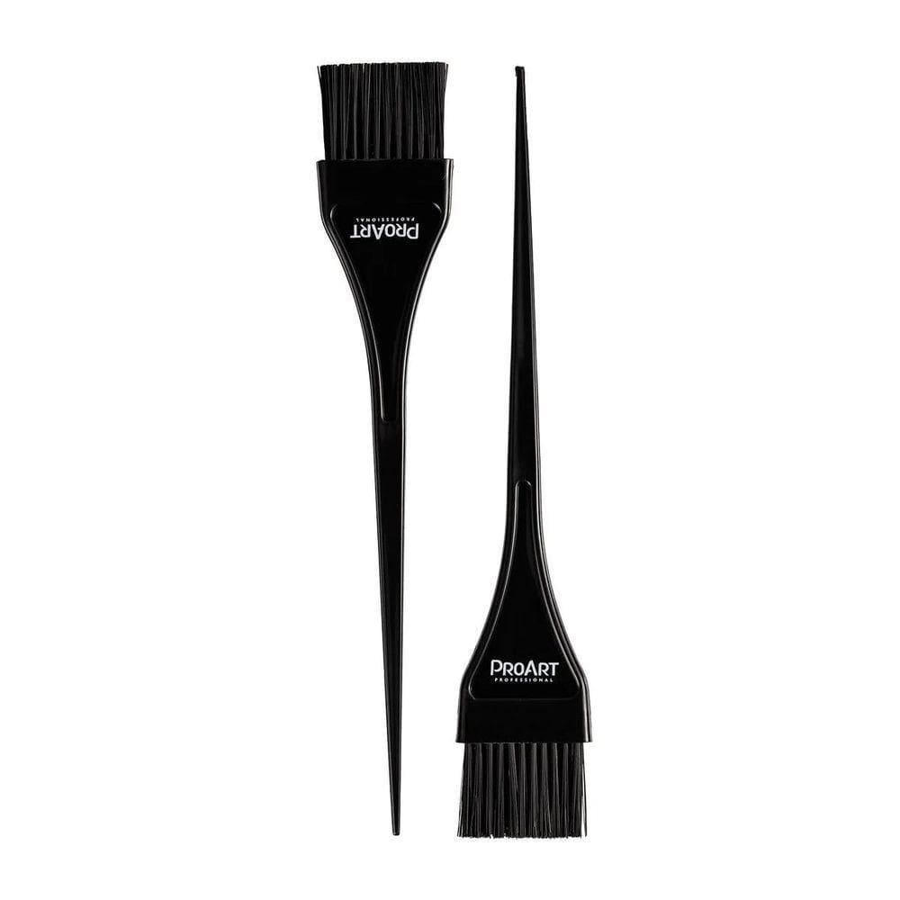 Kit Com 2 Pincéis De Aplicação De Coloração Proart Colorações, Relaxamentos E Umectações