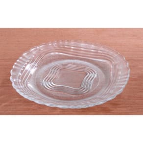 Prato de Vidro Raso 23cm Wheaton Crystal