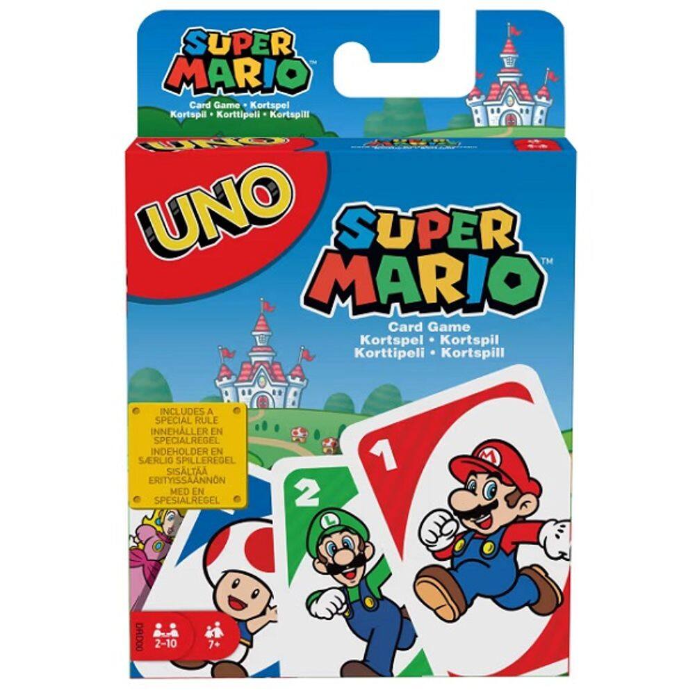 Jogo UNO Super Mario BROS Mattel DRD00