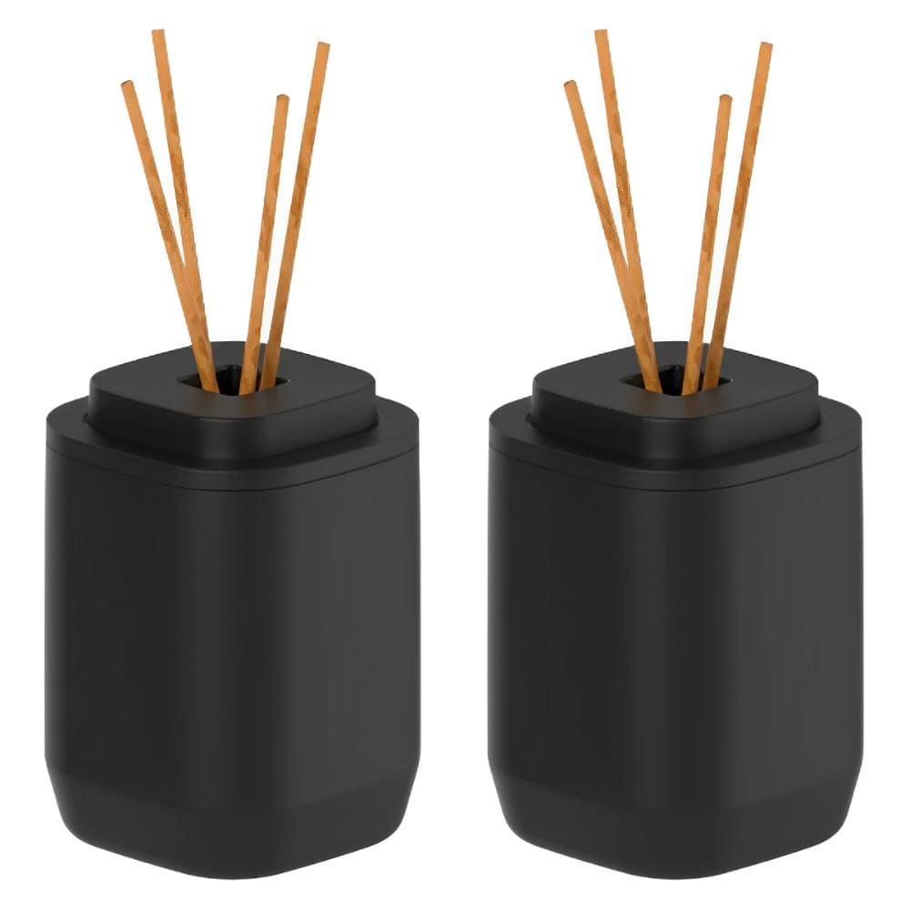 2x Aromatizador Ambiente Difusor OU Aura 380ml Preto