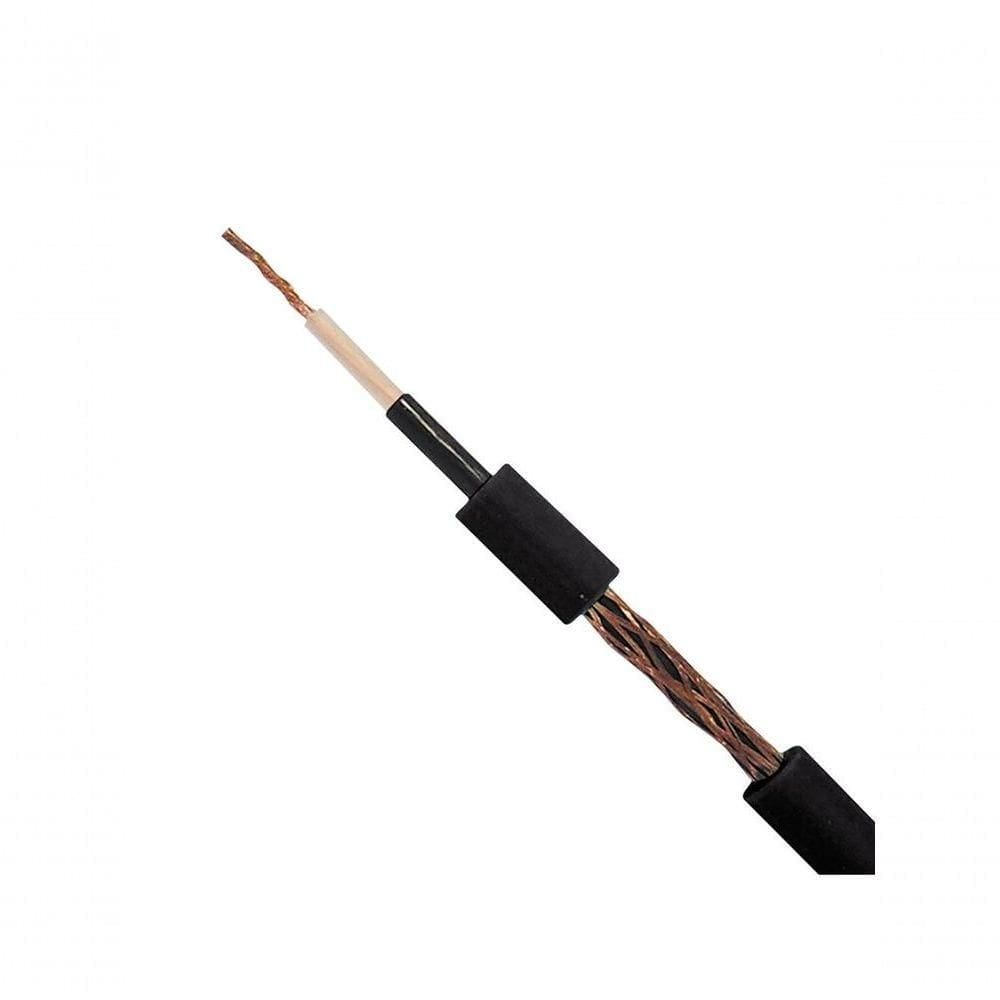 Cabo De Guitarra Tiaflex 100 Metros 0,20 Mm Preto 902010