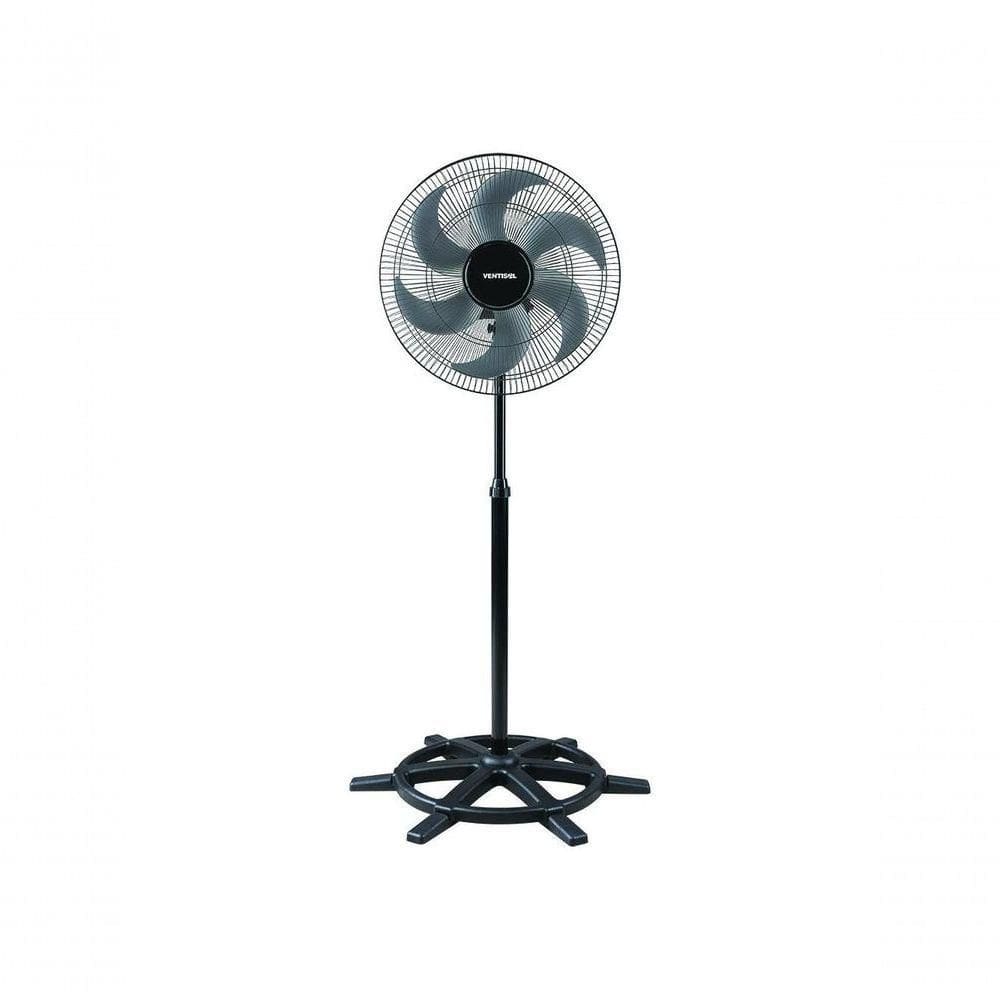 Ventilador Ventisol Coluna Steel 50cm Preto Bivolt