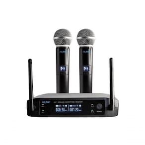 Microfone Sem Fio Leson Ls902 Digital 02 Microfones