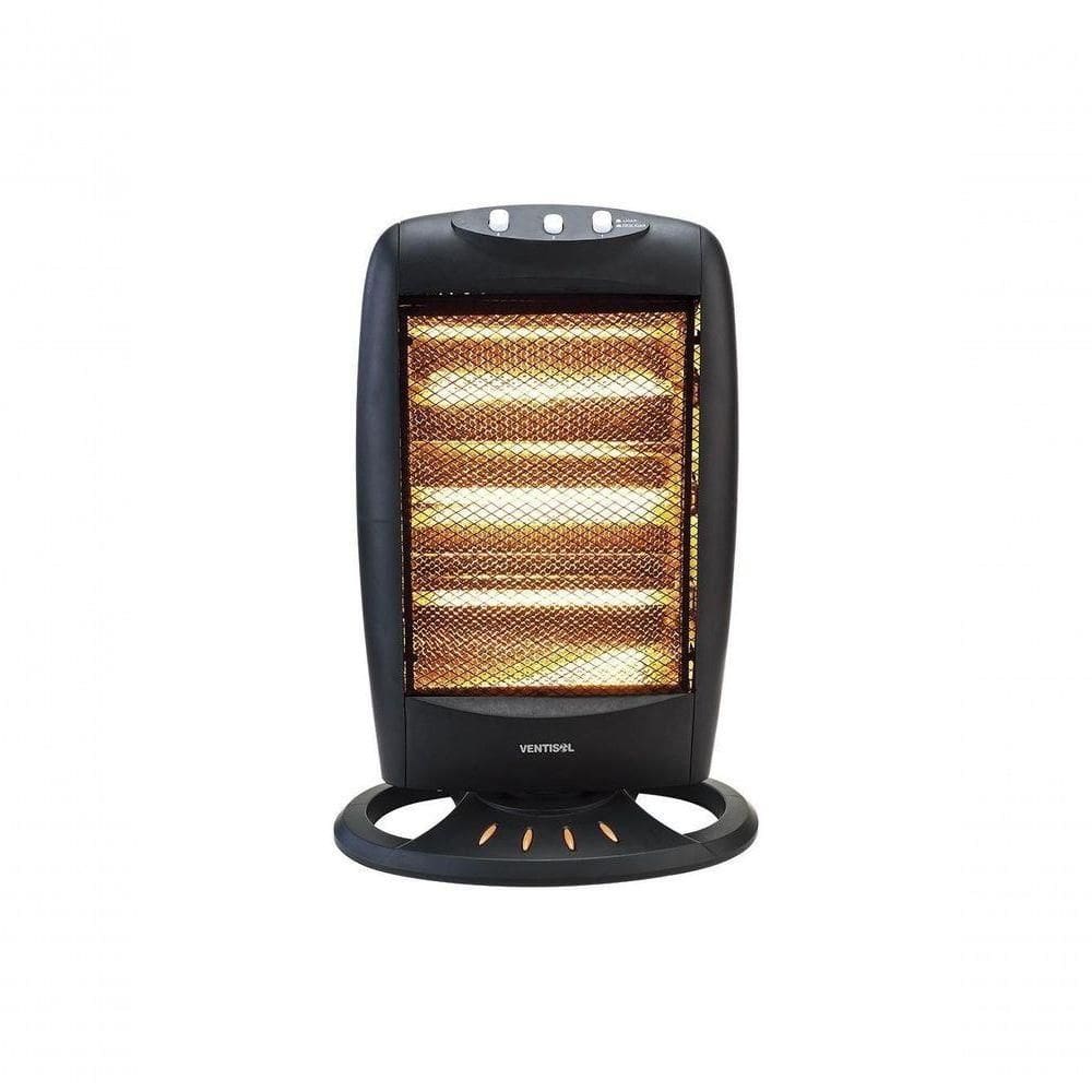 Aquecedor Ventisol Halogeno 1200w Preto Ah-01 110V