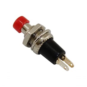 Chave Push-button Vermelha 3a 125vac 1a 250vac