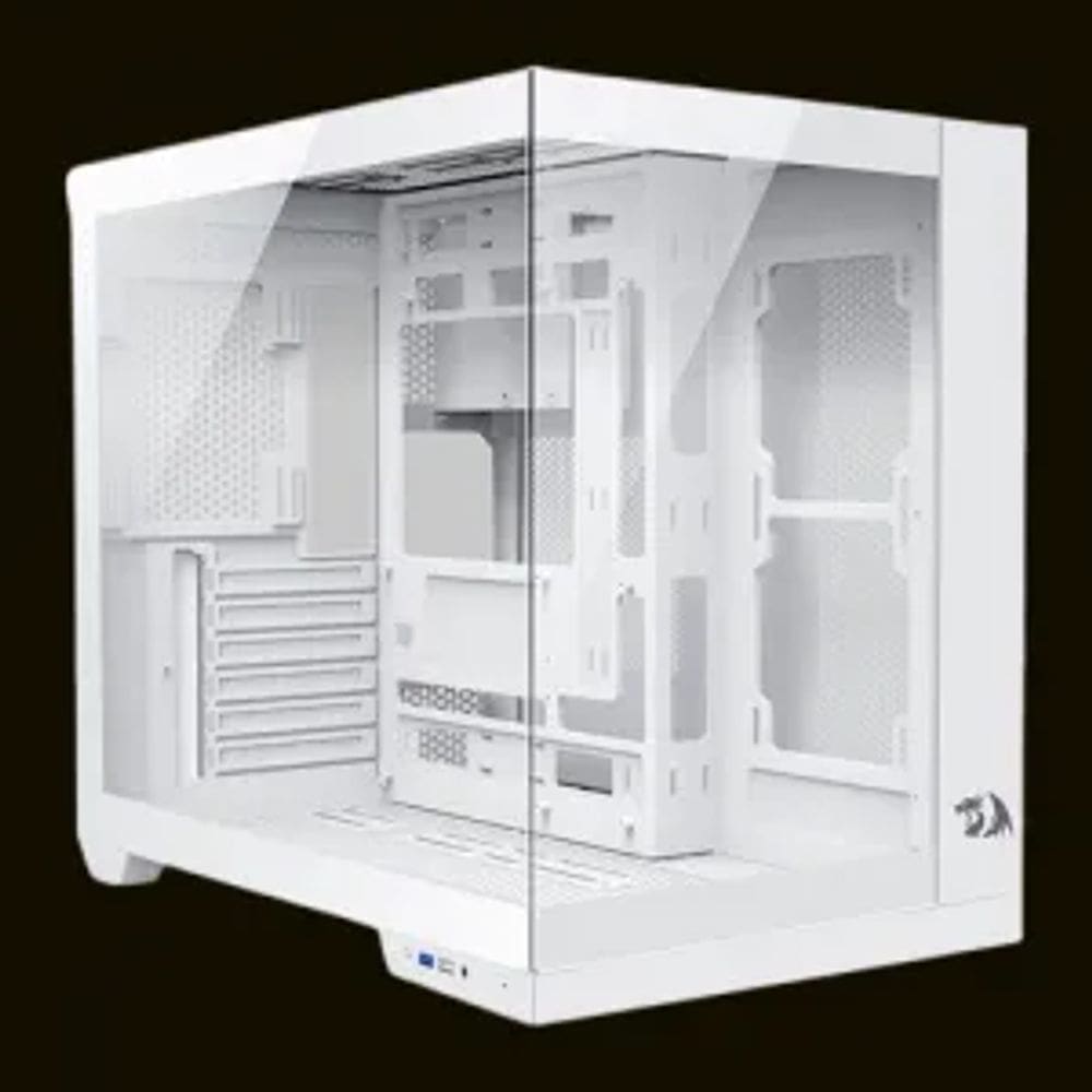 Gabinete Redragon Wideload Pro Midtower S/fan S/fonte Branco