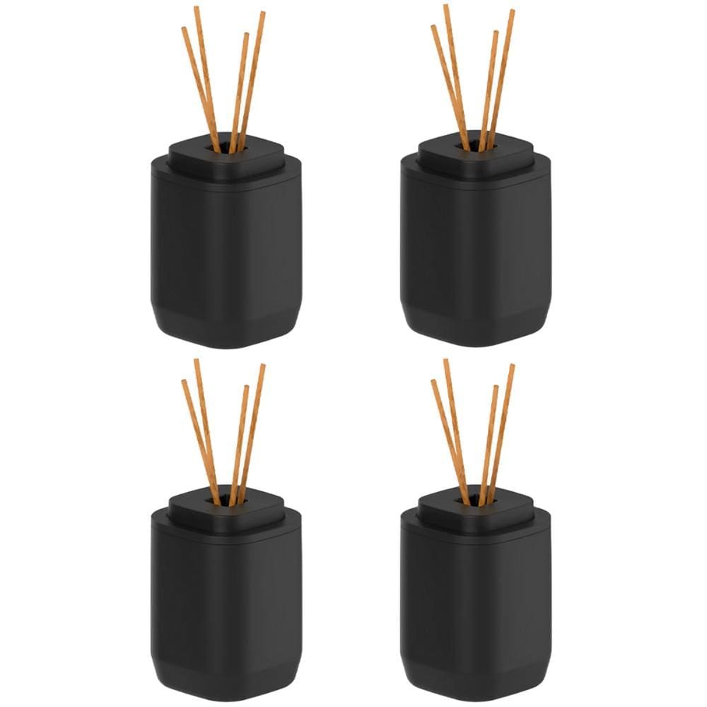 4x Aromatizador Ambiente Difusor OU Aura 380ml Preto