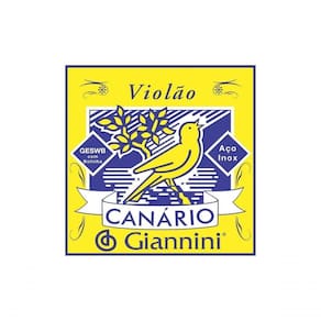 Corda De Aco Giannini Canario Geswb5 5 Para Violao Com