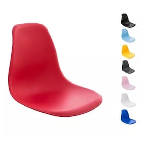 Banco Assento Cadeira Charles Eames Eiffel Polipropileno