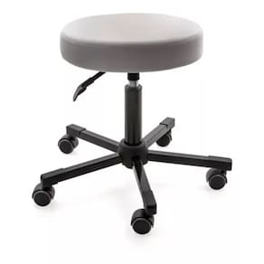 Banqueta - Mocho A Gás - Rodinhas Silicone/pu Não Risca Piso