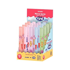 Kit 5 Canetas Marca Texto Com Cheirinho De Fini Leo E Leo