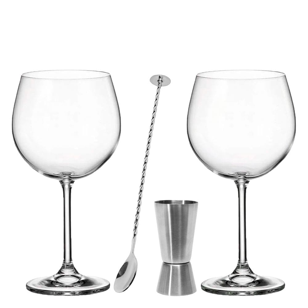Kit Utensílios para Drink Gin 4 Peças