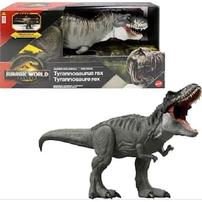 Jurassic World Rebirth – Tiranossauro Rex T-Rex Super Colossal 99 cm Articulado– Mattel