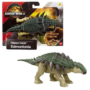Jurassic World Rebirth Manada Perigosa Edmontonia - Mattel
