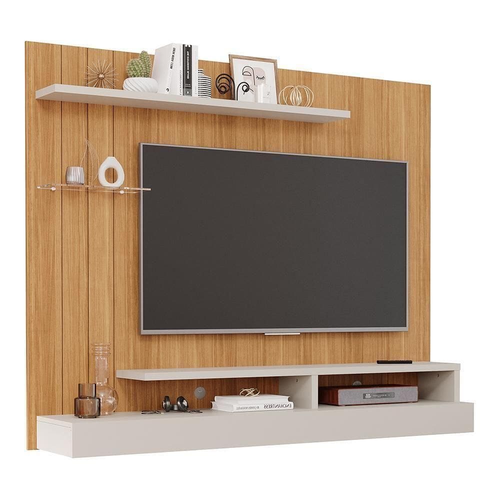 Painel Suspenso Valência Plus Nature-off White Para Até 50? - Permóbili Nature-off White