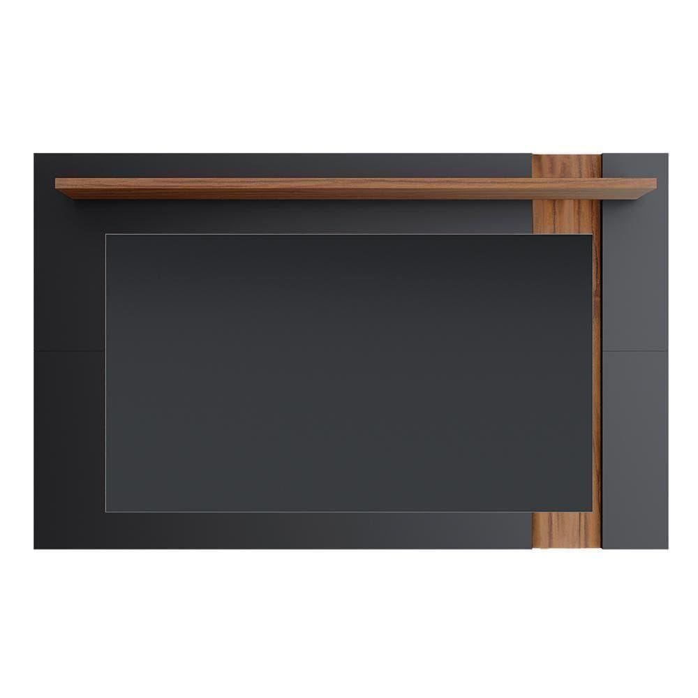 Painel Suspenso Extensível Leme Preto Fosco-noce Milano Para Até 70? - Colibri Preto Fosco-noce Milano