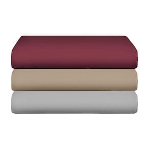 Kit Com 3 Lençol De Malha Casal Com Elástico 100% Algodão - Linha Casa - Kit 2