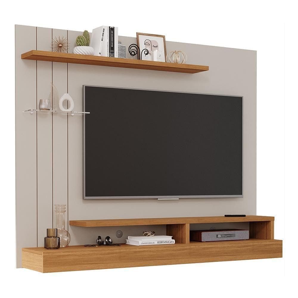 Painel Suspenso Valência Plus Off White-nature Para Até 50? - Permóbili Off White-nature