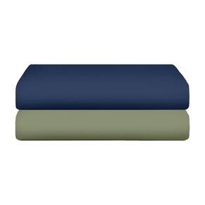 Kit Com 2 Lençol De Malha King Com Elástico 100% Algodão - Linha Casa - Kit 2