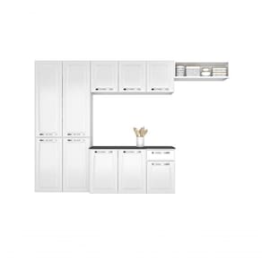 Cozinha De Aço Compacta 4 Peças Amanda - Itatiaia Branco