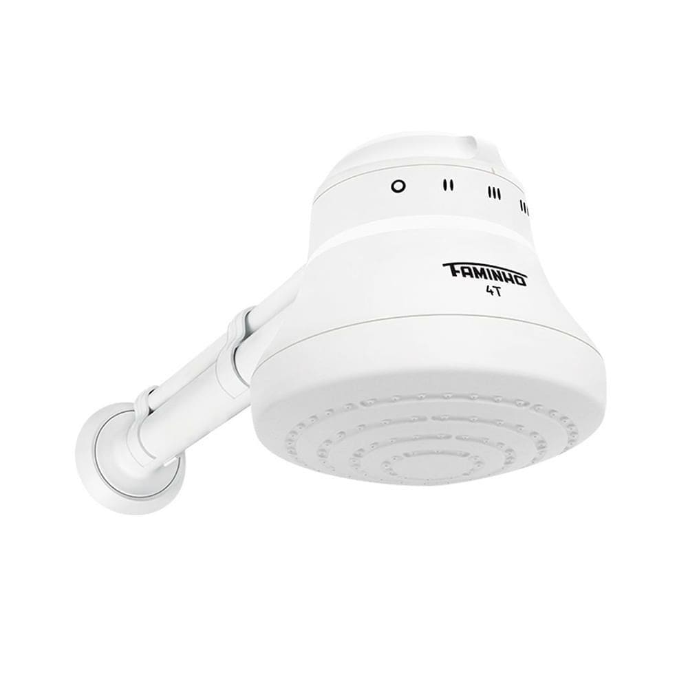 Chuveiro Fame Faminho 4T com Cano Branco