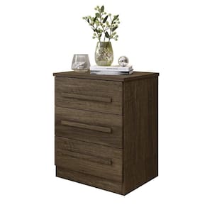 Mesa De Cabeceira Império 3 Gavetas Benetil Imbuia
