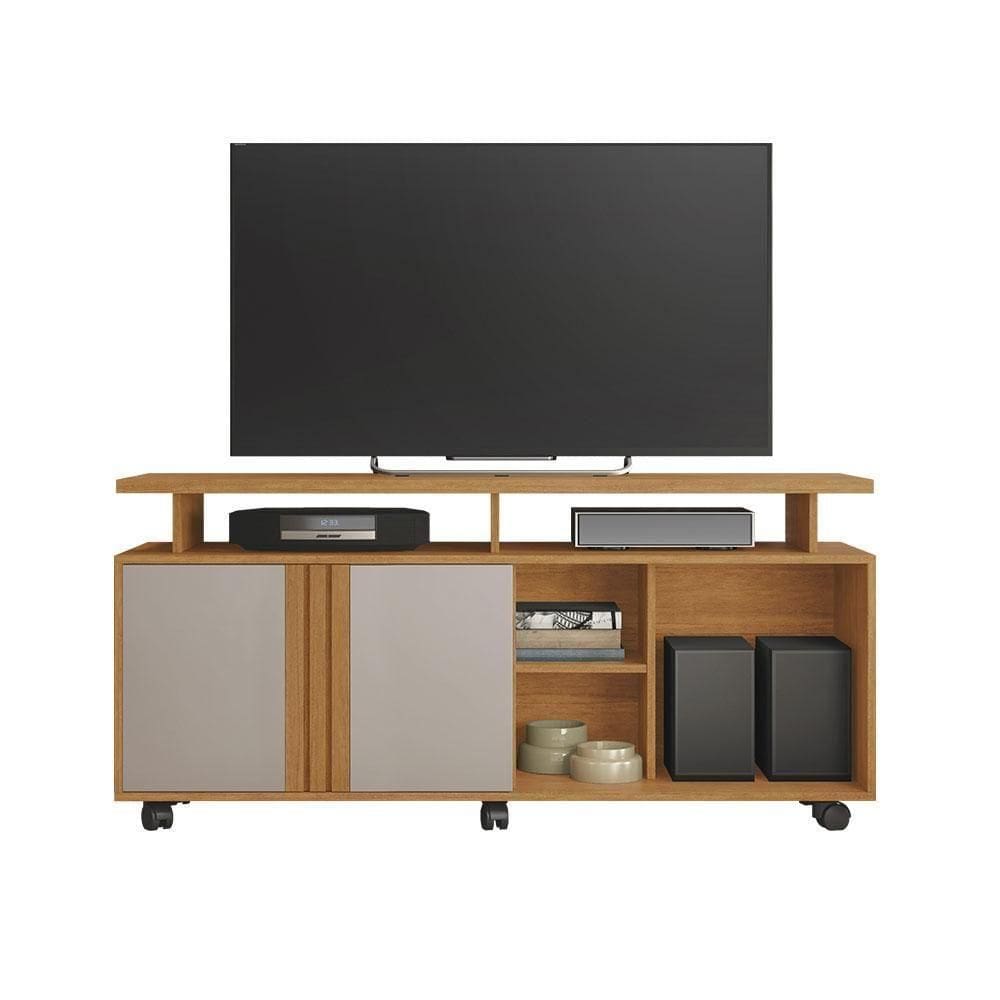 Rack Para Até 58 Polegadas Humor Jcm Cinamomo Off White