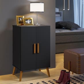 Organizador Armário Multiuso Lavand Quarto Sala Escritório Cor:preto