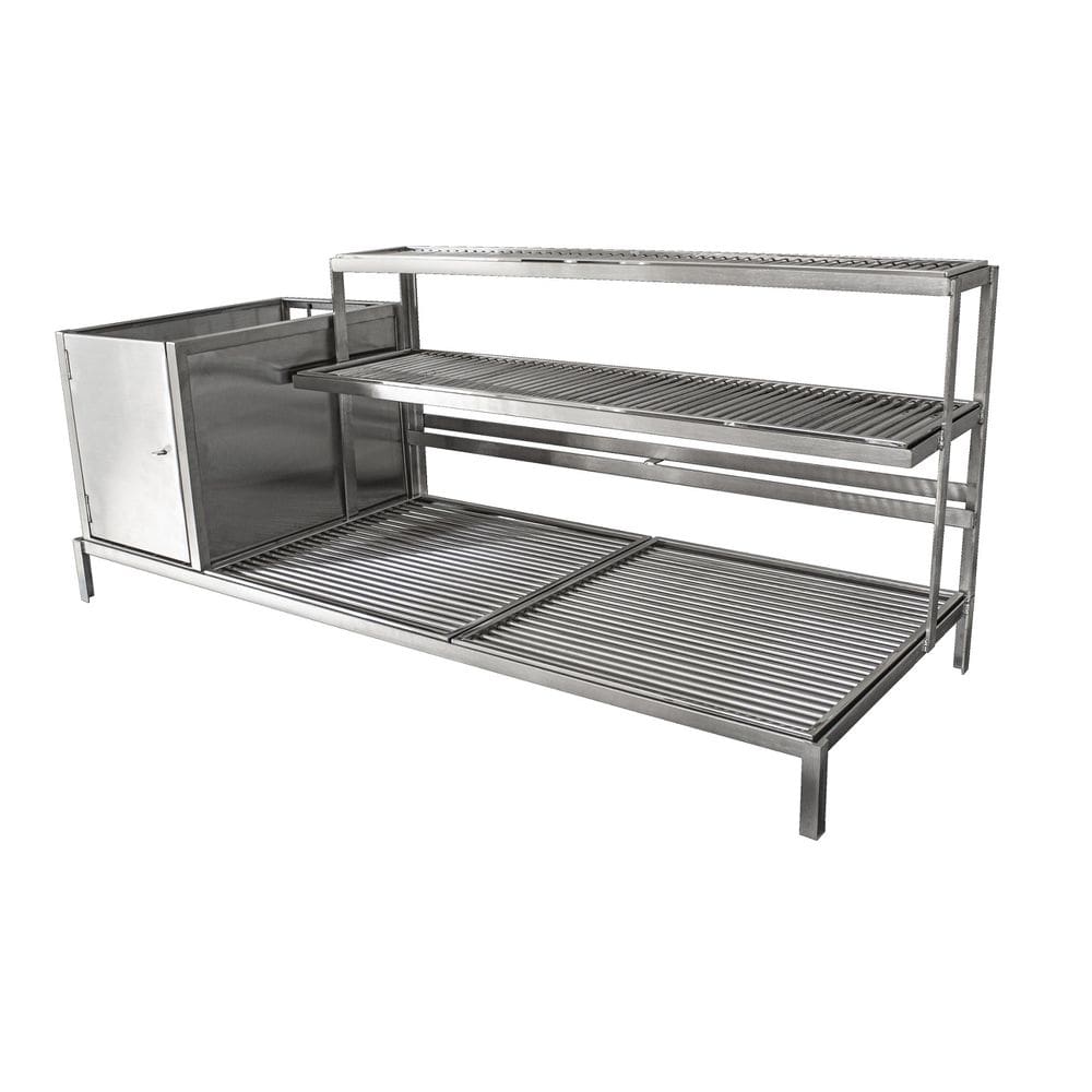 Suporte Inox para Churrasqueira Parrilla - JX Metais