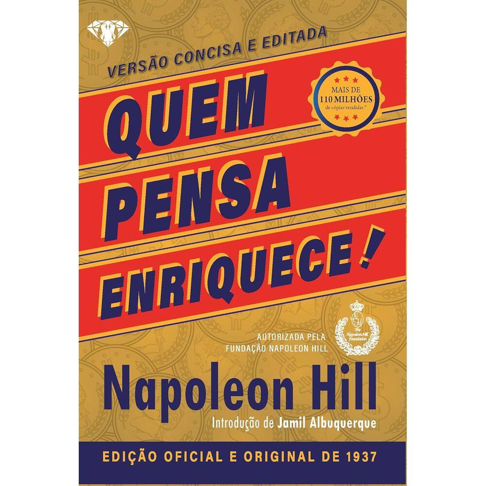 Livro Quem Pensa Enriquece! Livro de Bolso