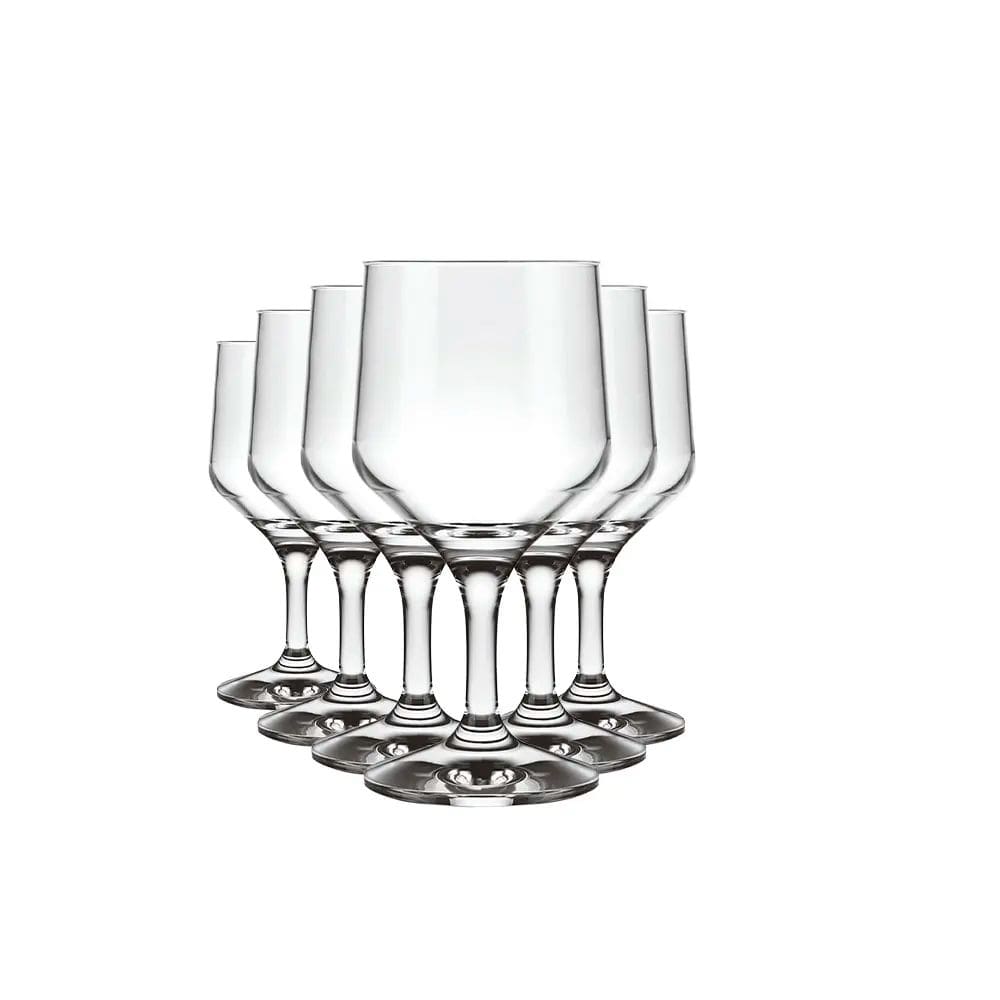 Jogo 6 Taças SM Buffet Vinho 260 ml J701 Nadir Figueiredo
