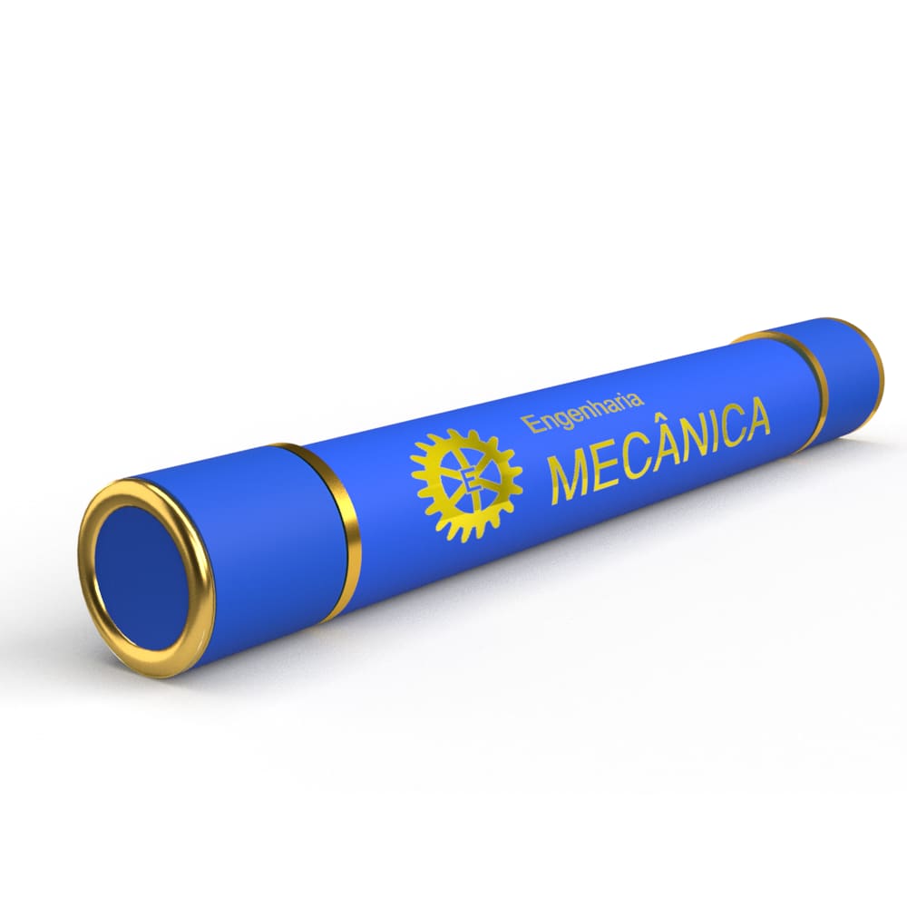 Canudo de formatura personalizado Engenharia Mecânica | Loja de Formatura
