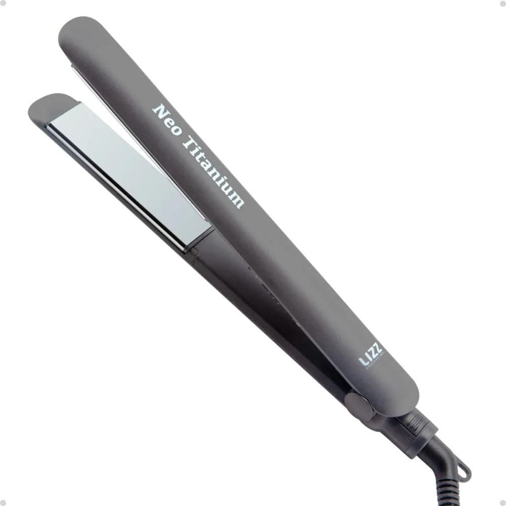 Prancha Lizz Neo Titanium Cinza 230°C Bivolt