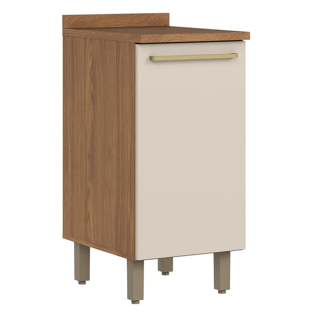 Balcão de Cozinha Requinte 40cm 1 Porta com Tampo MDP - Móveis Henn