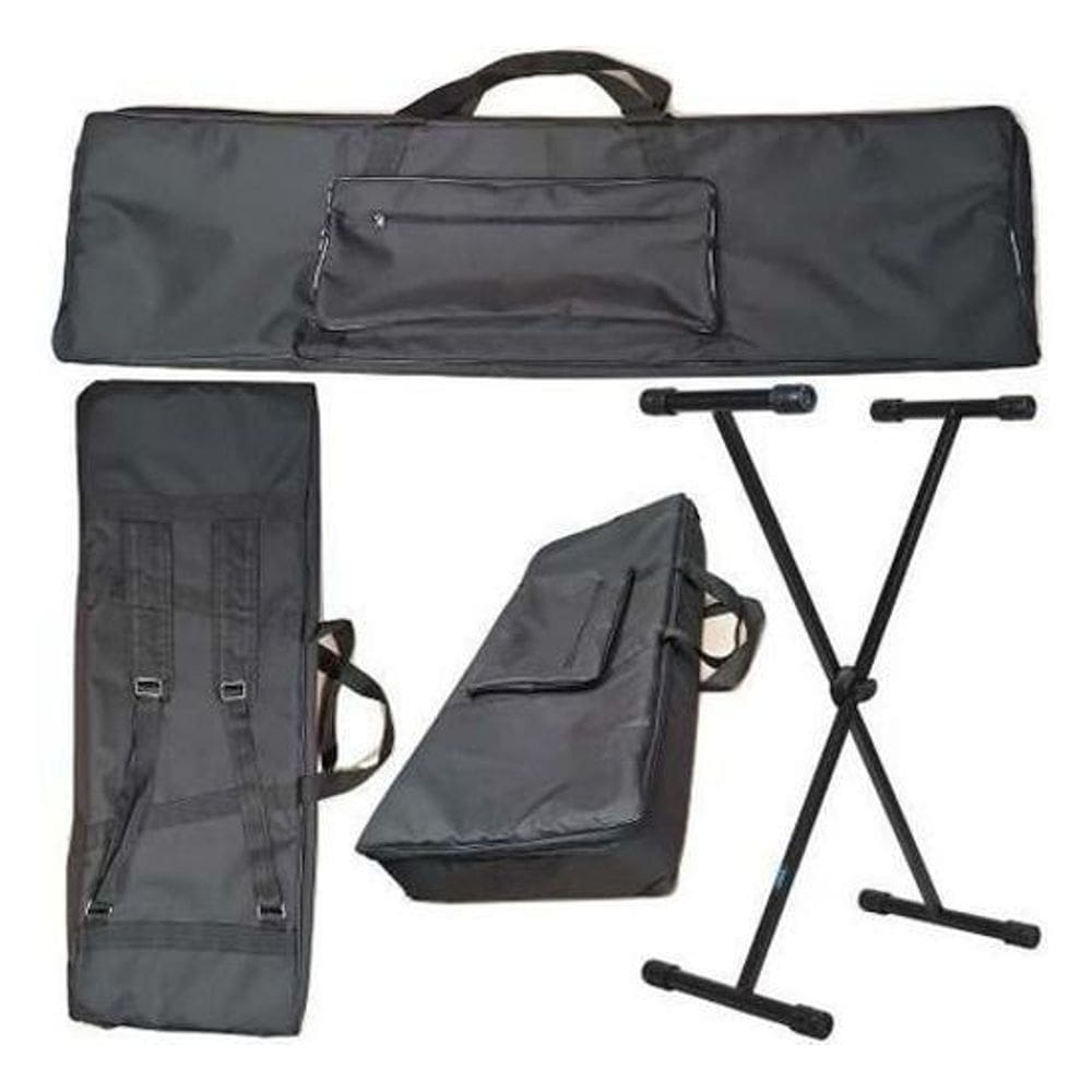 Capa Teclado Roland Xps10 Acolchoada Master Luxo + Suporte