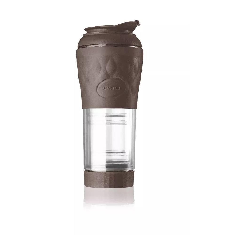 Cafeteira Portátil Pressca 350ml - Infusão - Marrom
