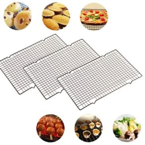 Grade para resfriar alimentos - bolos e biscoitos - kit 3 grades