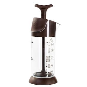 Espumador Cremeira Aerador De Leite Pressca 200Ml Marrom