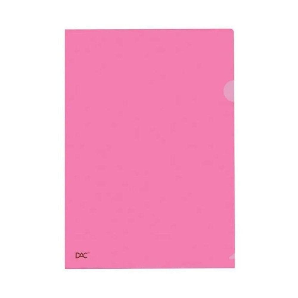 Pasta L-a4 10 Unidades Dac Rosa