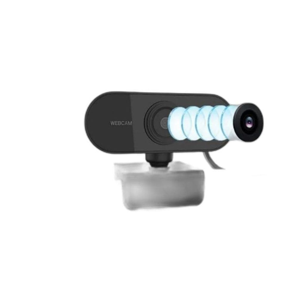 Full Hd 1080P Webcam Microfone Visão 360º Computador Câmera