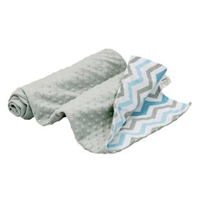 Cobertor Infantil Onda Azul - Clingo